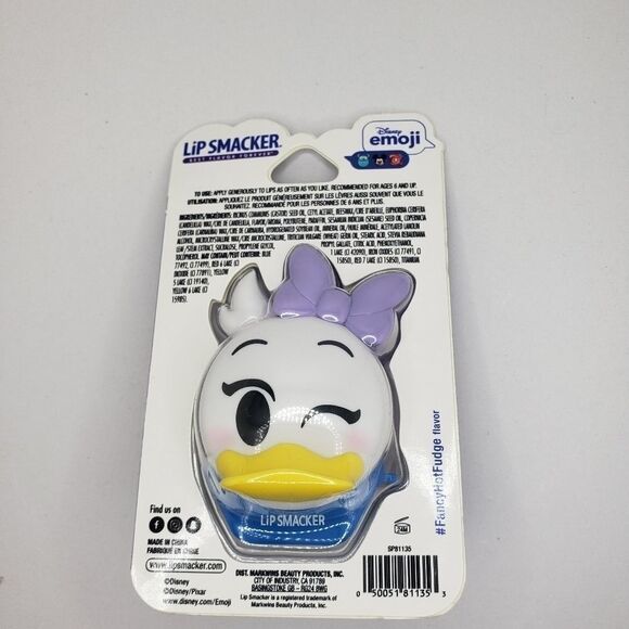 𝅺daisy Duck lip smacker double sided face hot fudge flavor lip balm - Picture 2 of 2